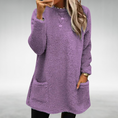 Nora | Fleece Sweater with Pockets