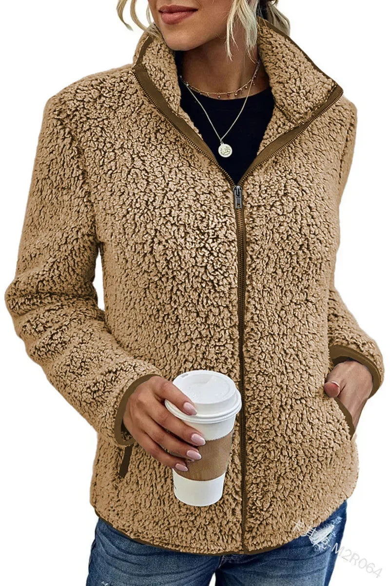 Fiona | Elegant Casual Fleece Jacket