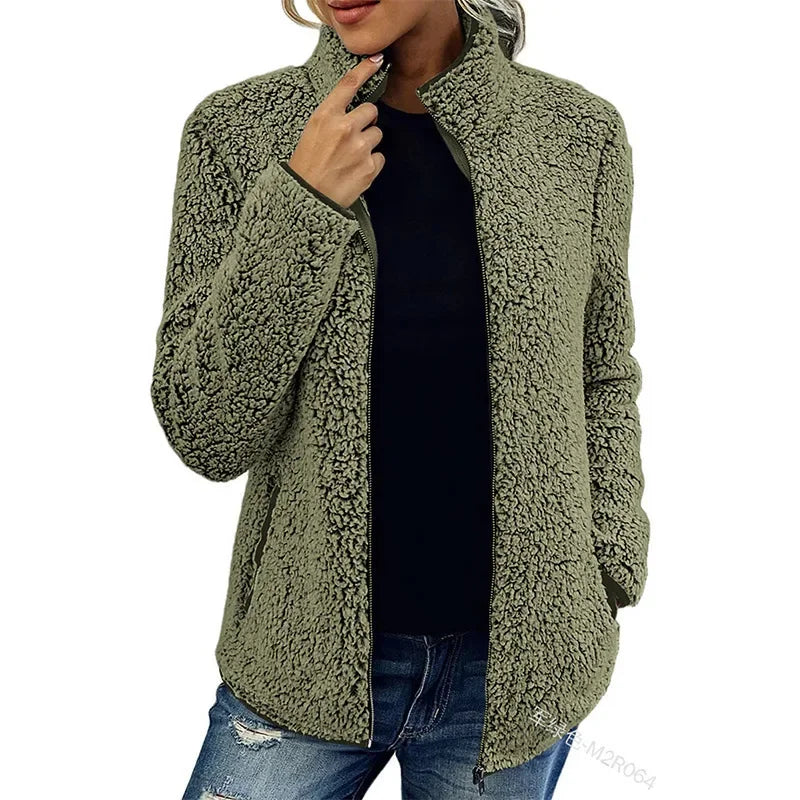 Fiona | Elegant Casual Fleece Jacket