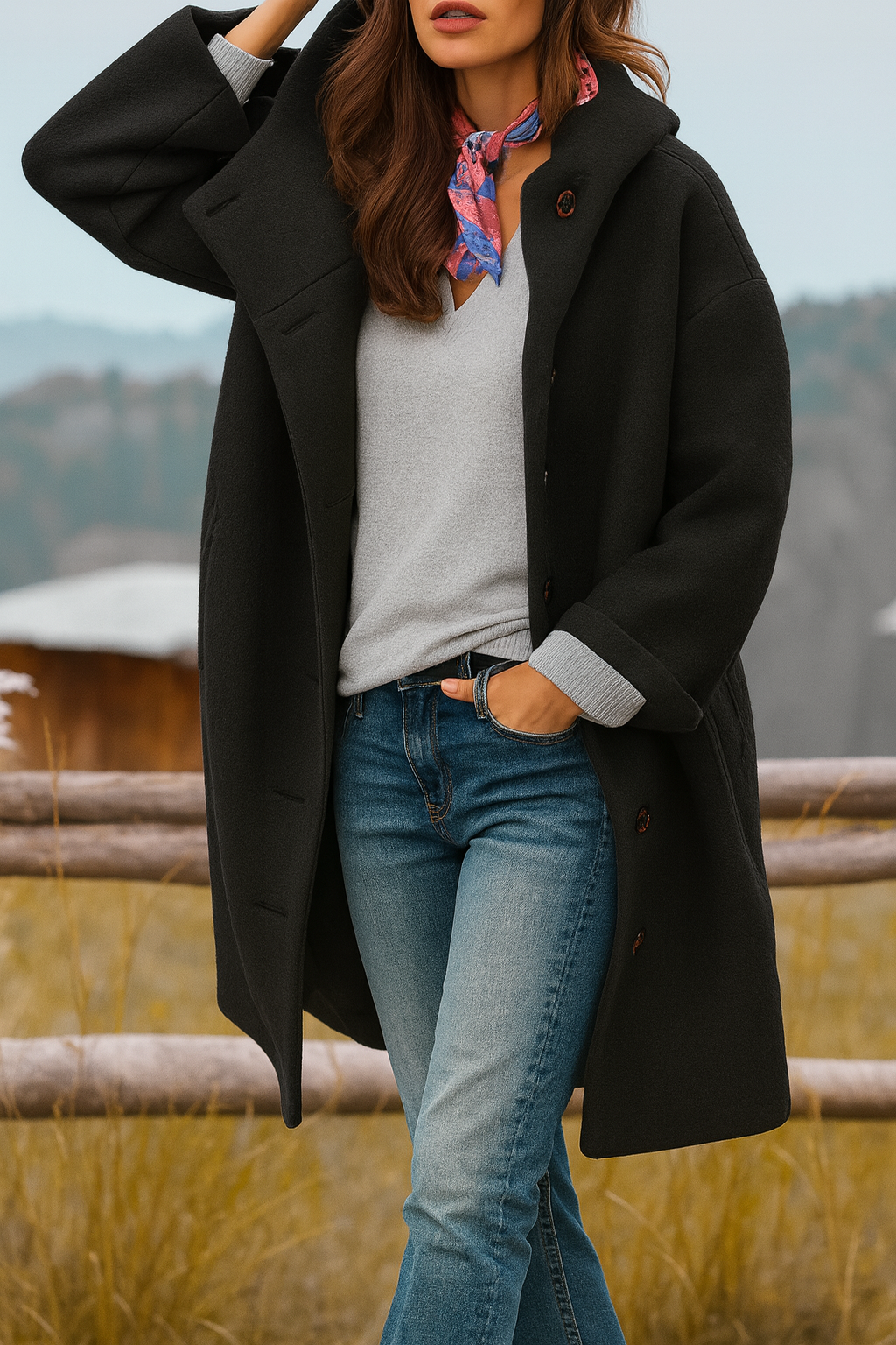 Leah | cozy everyday coat in mid-length