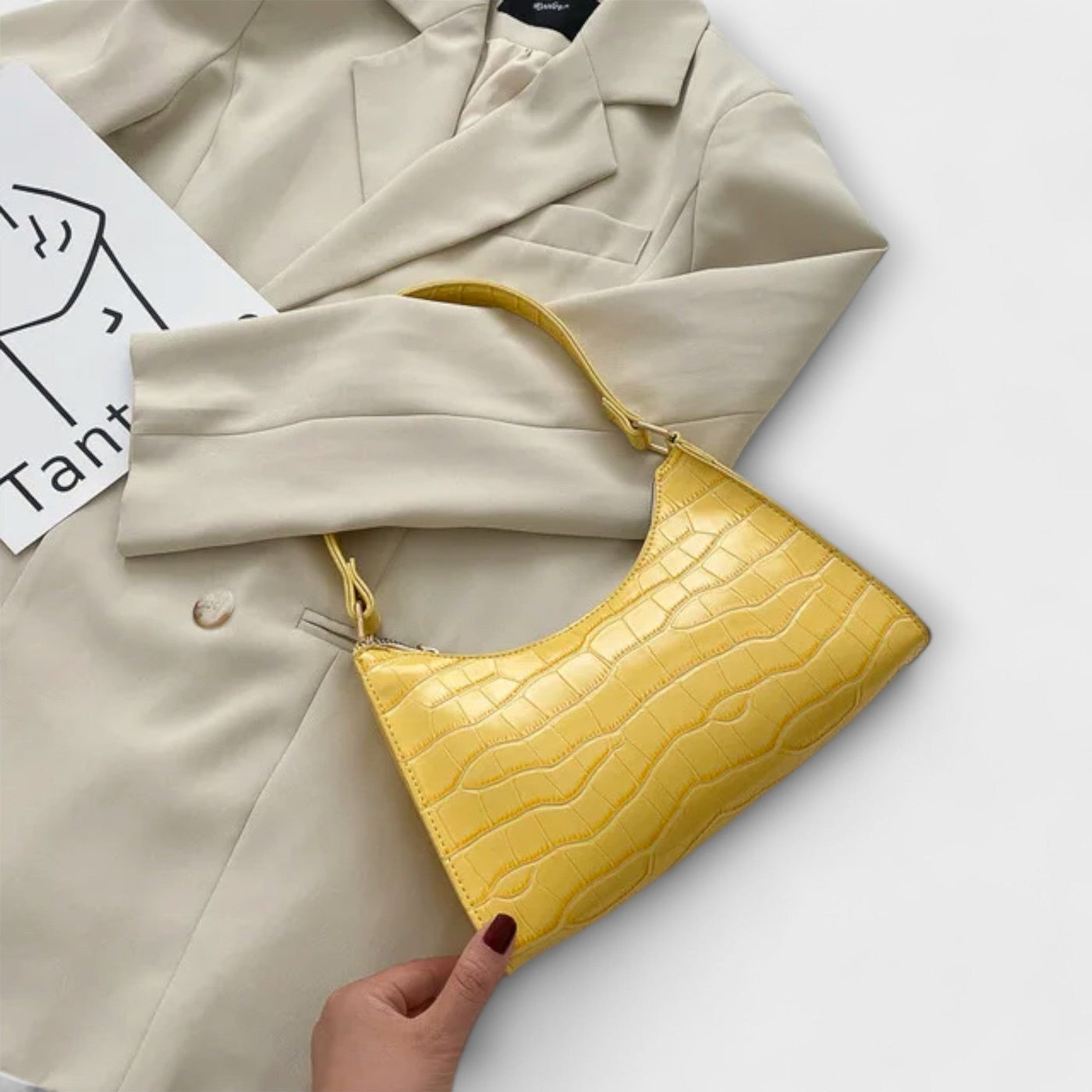 Clara | Shiny Leather Bag