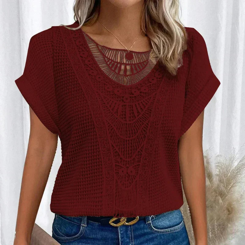 Estelle - Elegant Ibiza-Style Blouse