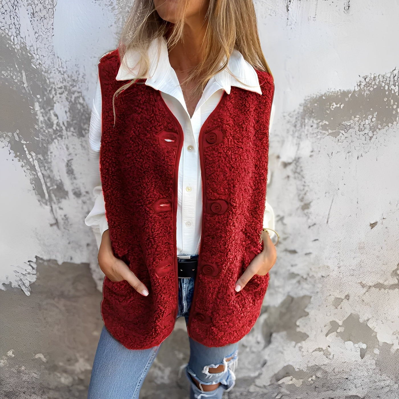 Kelsey | vest with warmth and style