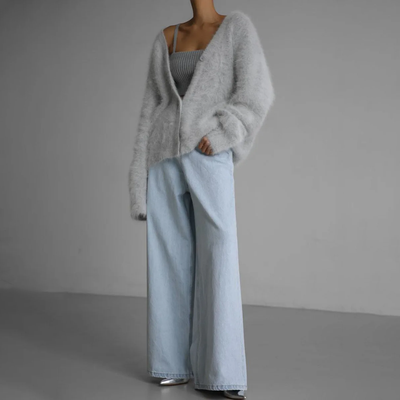 Patricia - Cozy Button-Up Cardigan