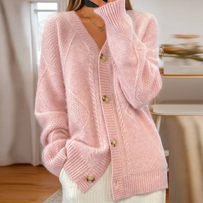 Loise | Cable-Knit Cardigan
