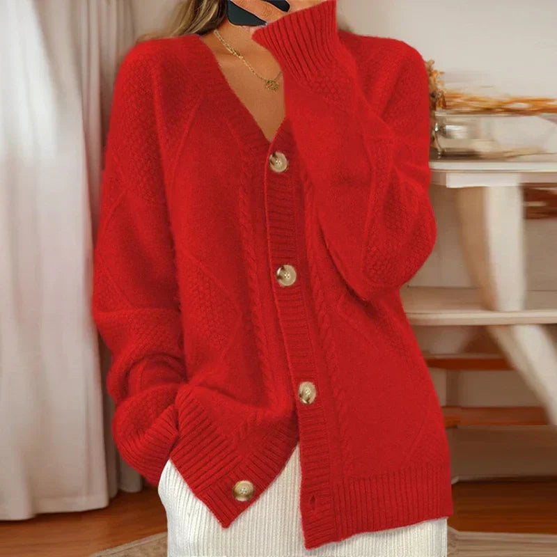 Loise | Cable-Knit Cardigan