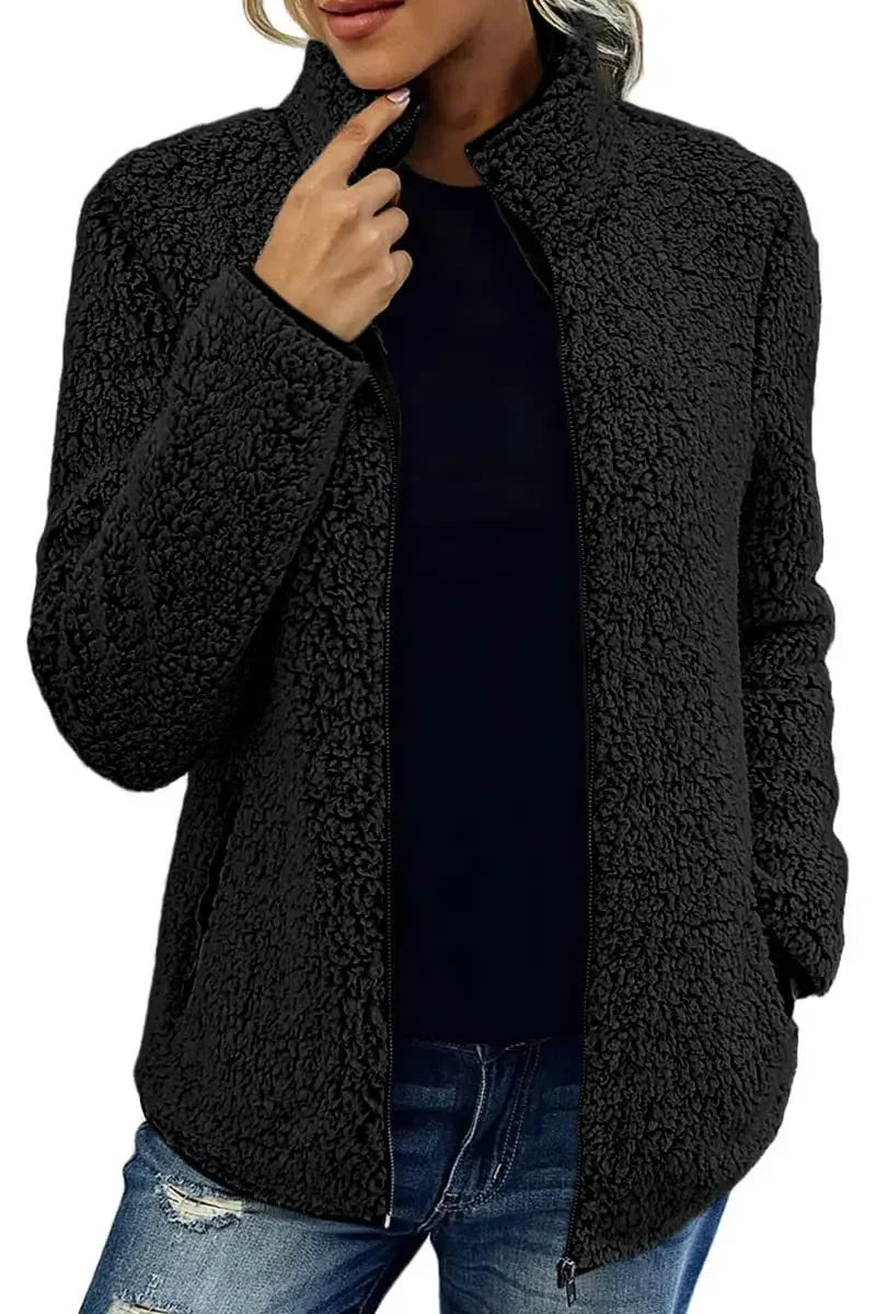 Fiona | Elegant Casual Fleece Jacket