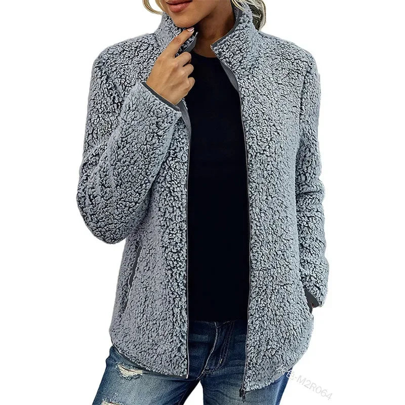 Fiona | Elegant Casual Fleece Jacket