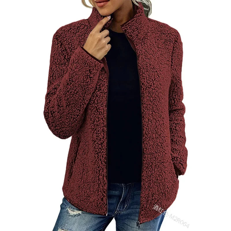 Fiona | Elegant Casual Fleece Jacket
