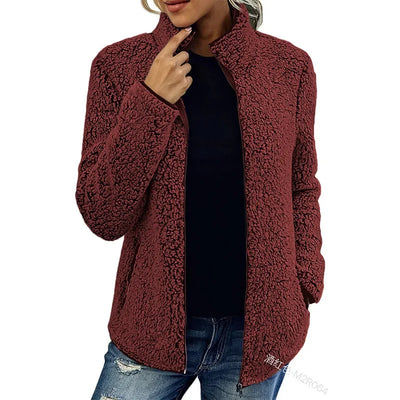 Fiona | Elegant Casual Fleece Jacket