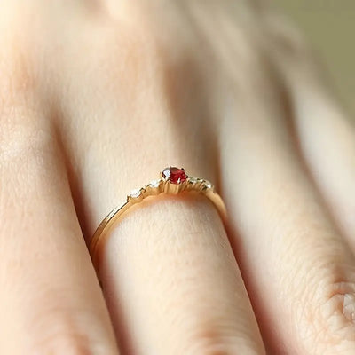 Venara Redmere Gold Ring
