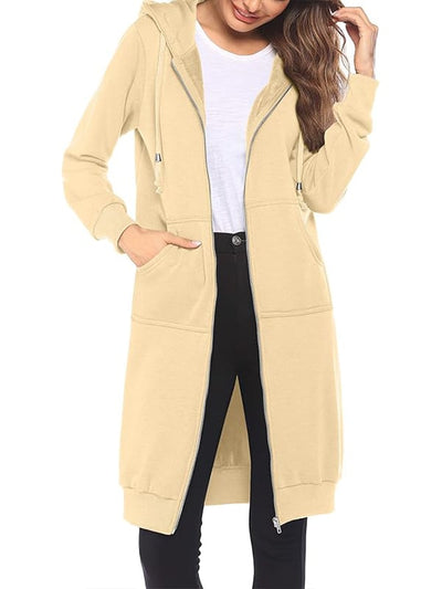 Mariah | Zip-Up Hoodie with Long Sleeve Design