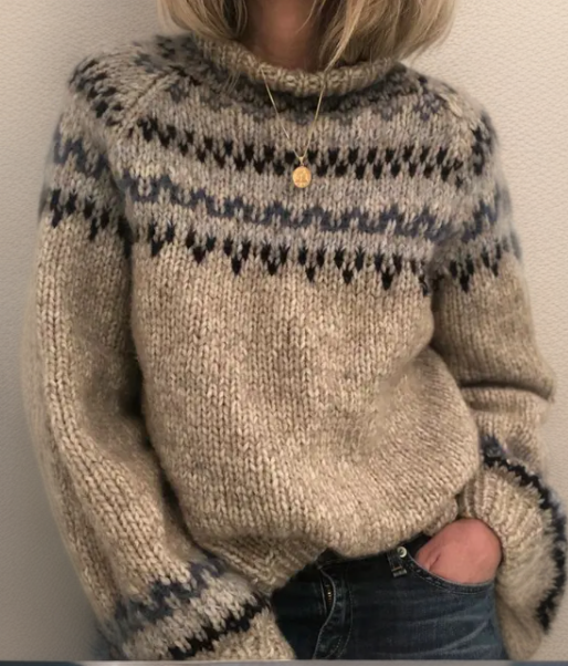 Ashley | Vintage Icelandic Sweater