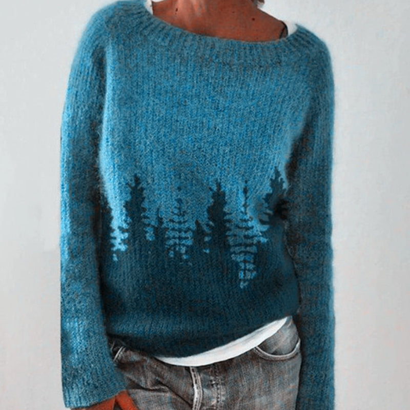 Anita™ | Printed Knit Sweater